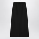 The Row Black Wool Roux Skirt