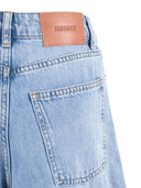 Jeans Rotate con gamba a barilotto drappeggiata Denim azzurro (vestibilità regolare)