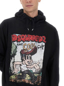 Dsquared sweatshirt med logo print