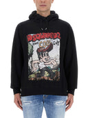 Dsquared sweatshirt med logo print
