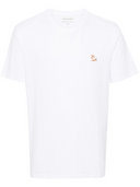 Maison Kitsune` T Shirt Con Applicazione Chillax Fox
