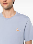 Maison Kitsune` T Shirt With Chillax Fox Application