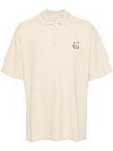 Maison Kitsune` Polo Shirt With Fox Patch