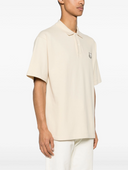 Maison Kitsune` Polo Shirt With Fox Patch