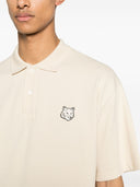 Maison Kitsune` Polo Shirt With Fox Patch