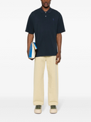 Maison Kitsune` Polo Shirt With Fox Patch