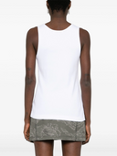 Maison Kitsune` Ribbed Tank Top With Fox Motif