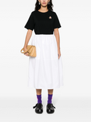 Maison Kitsune` T -skjorte med rask reveapplikasjon