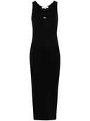 Maison Kitsune` Ribbed Midi Dress