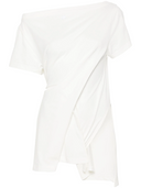 Courreves Bodysuit mit Boot Ausschnitt