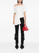 Courreves Bodysuit mit Boot Ausschnitt