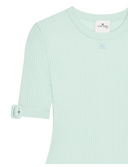 Courrèges Top Boucle Côtelé