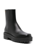 Gianvito Rossi Square Toe Leather Boots