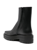 Gianvito Rossi Square Toe Leather Boots