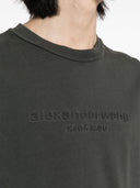 Alexander Wang Crew Neck T Shirt With Logo