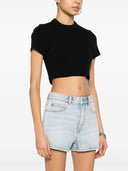Alexander Wang Crop Top With Embossed Logo