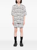 Alexander Wang Boxer Newspaper With Print