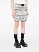 Alexander Wang Boxer Newspaper With Print