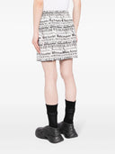 Alexander Wang Boxer Newspaper With Print