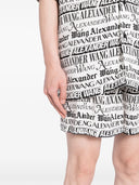 Alexander Wang Boxer Newspaper With Print