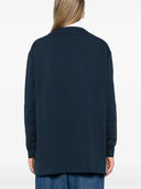 고양이 자수를 가진 스텔라 맥카트니 스웨트 셔츠 드레스