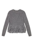 Stella Mccartney Wool Sweater With Feather Peplum