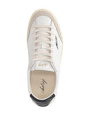 Autry Windscape Low Femme Cuir/Sue Wht/Blk