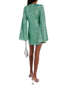 Oseree Beach Cover Up With Sequins