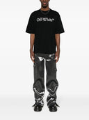 Off White Big Bookish Skate Cotton T Shirt