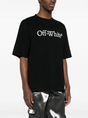 Off White Big Bookish Skate Cotton T Shirt