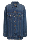 Giacca Khaite Ross in cotone denim