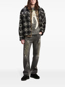 Palm Angels Wide Jeans con applicazione