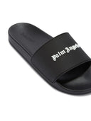 Palm Angels Slide Sandals With Embossed Logo