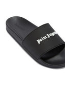Palm Angels Slide Sandals With Embossed Logo