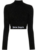 Palm Angels Pullover mit Logoband