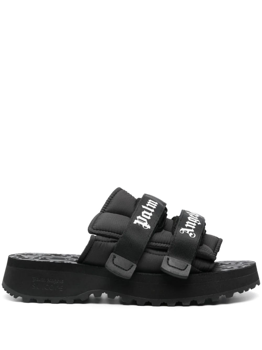 パームエンジェルス×スイコック サンダル 黒 us9（palmangels×SUICOKE 