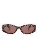 Jacquemus leopardo gafas de sol ovaladas