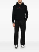 Kiton Sweatshirt mit gummiertem Logo