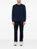 Kiton Sweatshirt mit gummiertem Logo