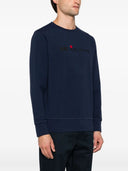 Kiton Sweatshirt mit gummiertem Logo