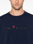 Kiton Sweatshirt mit gummiertem Logo
