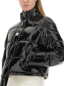 Courreges Short Vinyl Down Jacket
