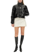 Courreges Short Vinyl Down Jacket