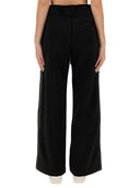 Off White Loose Fit Pants