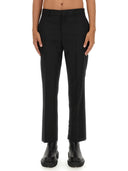 Pantalon en laine blanche