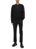Pantalon en laine blanche