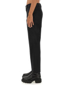 Pantalon en laine blanche