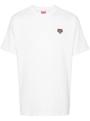 Kenzo Classic T Shirt With `Lucky Tiger Embroidery