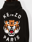 Kenzo `Lucky Tiger` Unisex Oversized Embroidered Hoodie