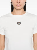 Kenzo Classic T Shirt With `Lucky Tiger` Embroidery
